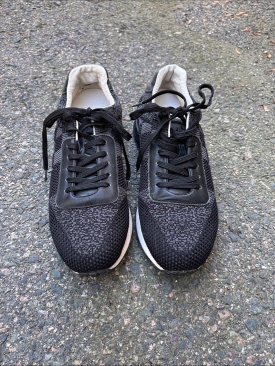 Louis Vuitton Other - Men’s Louis Vuitton Black Knit Lace-Up Sneakers  size 38 EU